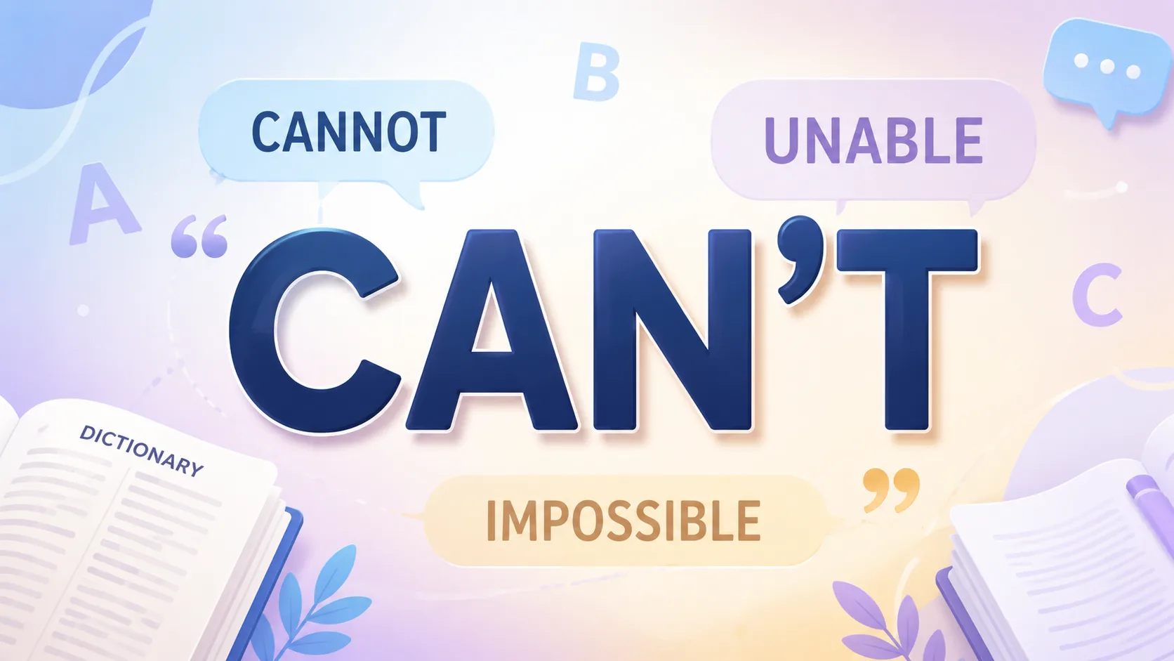 synonyms for cant