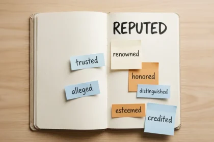 synonyms for reputed