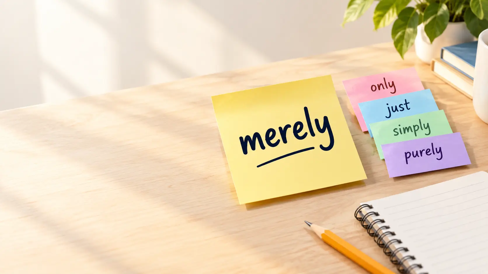 synonyms for merely