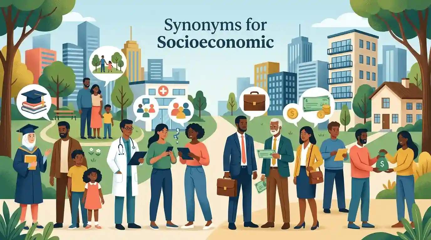 synonyms for socioeconomic